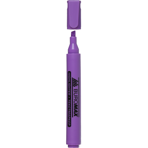 Маркер BUROMAX NEON текстовий (BM.8906-07), фіолетовий